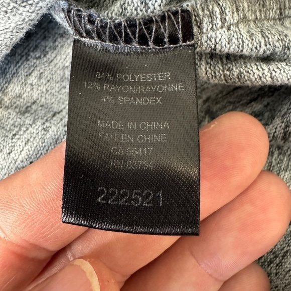 Claire Desjardins‎ Women's Blue Art to Wear 3/4 Dolman Sleeve Top Medium - Picture 6 of 12